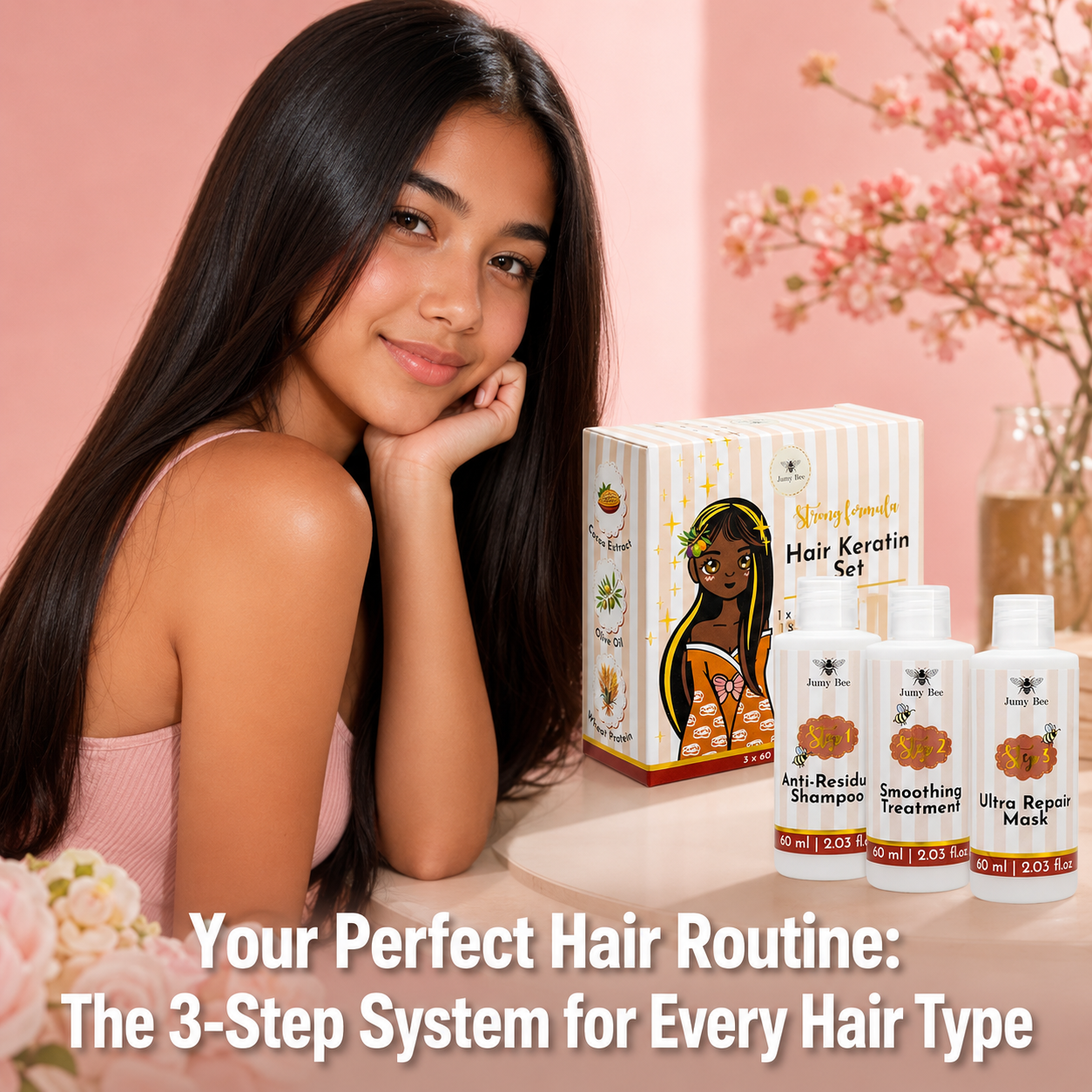 Your Perfect Hair Routine: The 3-Step System for Every Hair Type
