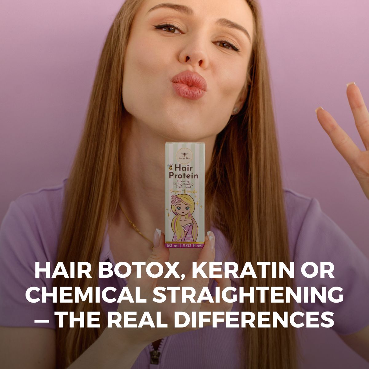 Key Differences Between Hair Botox, Keratin & Straightening – Jumy Bee