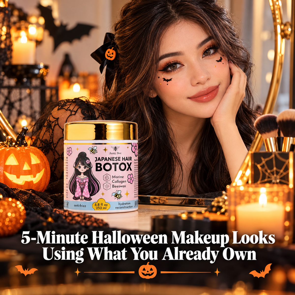 5-Minute Halloween Makeup Looks Using What You Already Own
