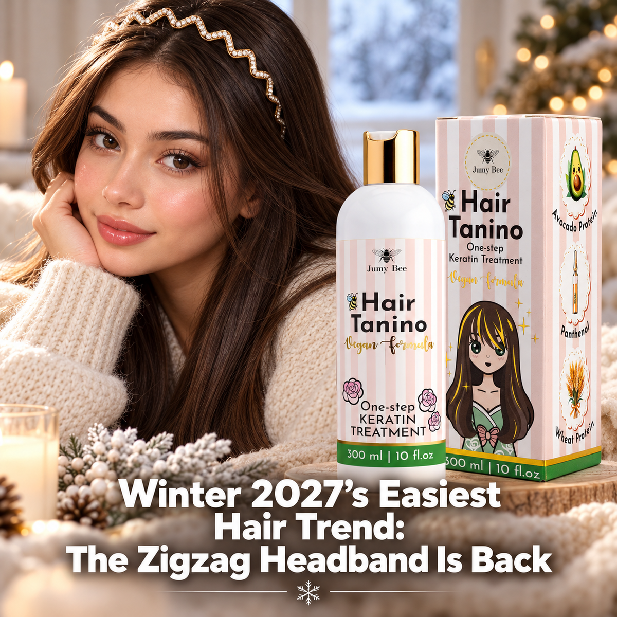 Winter 2027's Easiest Hair Trend: The Zigzag Headband Is Back