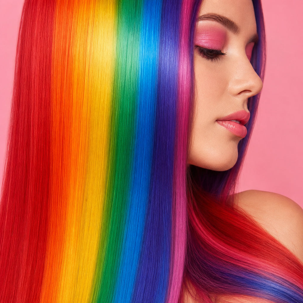 Pride Hair Trends 2025: How to Rock Rainbow Hair with Sleek, Frizz-Free Finish