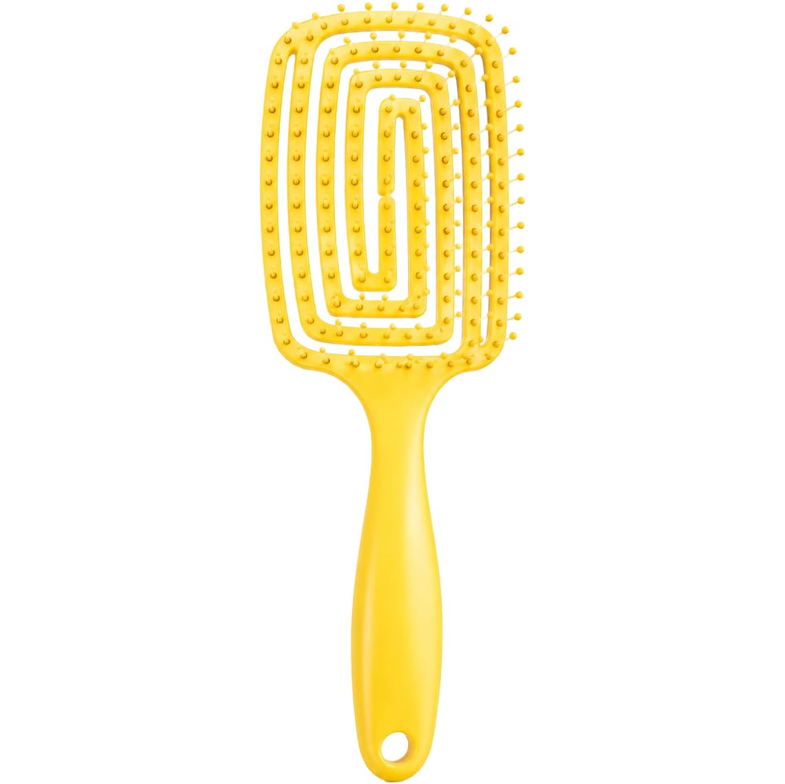 Jumy Bee Vented Blow Dry Brush, Curved Detangling Hair Brush