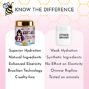 Jumy Bee Japanese Botox Keratin Hair Mask Deep Repair Anti-Frizz 500 ml - Image 3