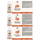 Jumy Bee 3-Step Keratin Hair Treatment Set – For Coarse & Coily Hair (3 × 2.03 oz)