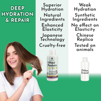 Jumy Bee One‑Step Hair Keratin Smoothing Mask – Keratin + Coconut & Rose (60 ml / 2.03 oz)