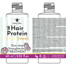 Jumy Bee One‑Step Hair Keratin Smoothing Mask – Keratin + Coconut & Rose (60 ml / 2.03 oz)