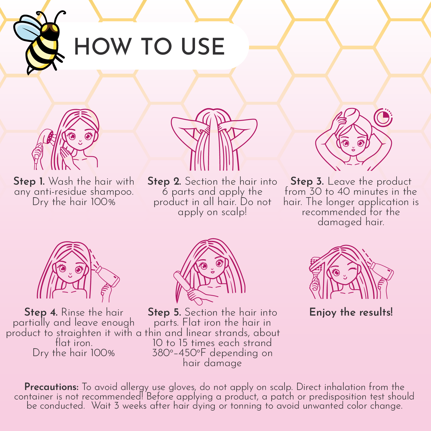 Japanese Botox Keratin Hair Mask – Deep Repair & Anti-Frizz