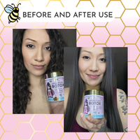 Jumy Bee Japanese Botox Keratin Hair Mask Deep Repair Anti-Frizz 250 ml - Image 8