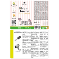 Jumy Bee Tanino Keratin Treatment – Tannin Hair Smoothing (Tanino Fusion) – 8.4 fl oz / 250 m