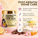Jumy Bee Hydrating Keratin Hair Mask for Dry and Damaged Hair 8.8 oz - Image 2