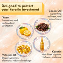 Jumy Bee Hydrating Keratin Hair Mask for Dry and Damaged Hair 8.8 oz - Image 4