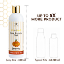 Jumy Bee 3-Step Keratin Hair Treatment Set for Coarse and Coily Hair 250 ml - Image 4