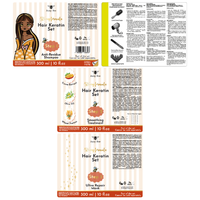 Jumy Bee 3-Step Keratin Hair Treatment Set for Coarse and Coily Hair 250 ml - Image 3