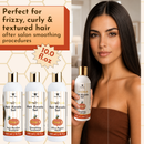 Jumy Bee 3-Step Keratin Hair Treatment Set for Coarse and Coily Hair 250 ml - Image 2
