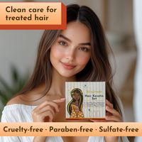 Jumy Bee 3-Step Keratin Hair Treatment Set for Coarse and Coily Hair 2 oz - Image 5