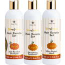 Jumy Bee 3-Step Keratin Hair Treatment Set – For Coarse & Coily Hair – 3x8.4 fl oz / 250 m