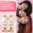 Jumy Bee After Care Anti-Frizz Shampoo and Conditioner Set 16.9 fl oz - Image 3