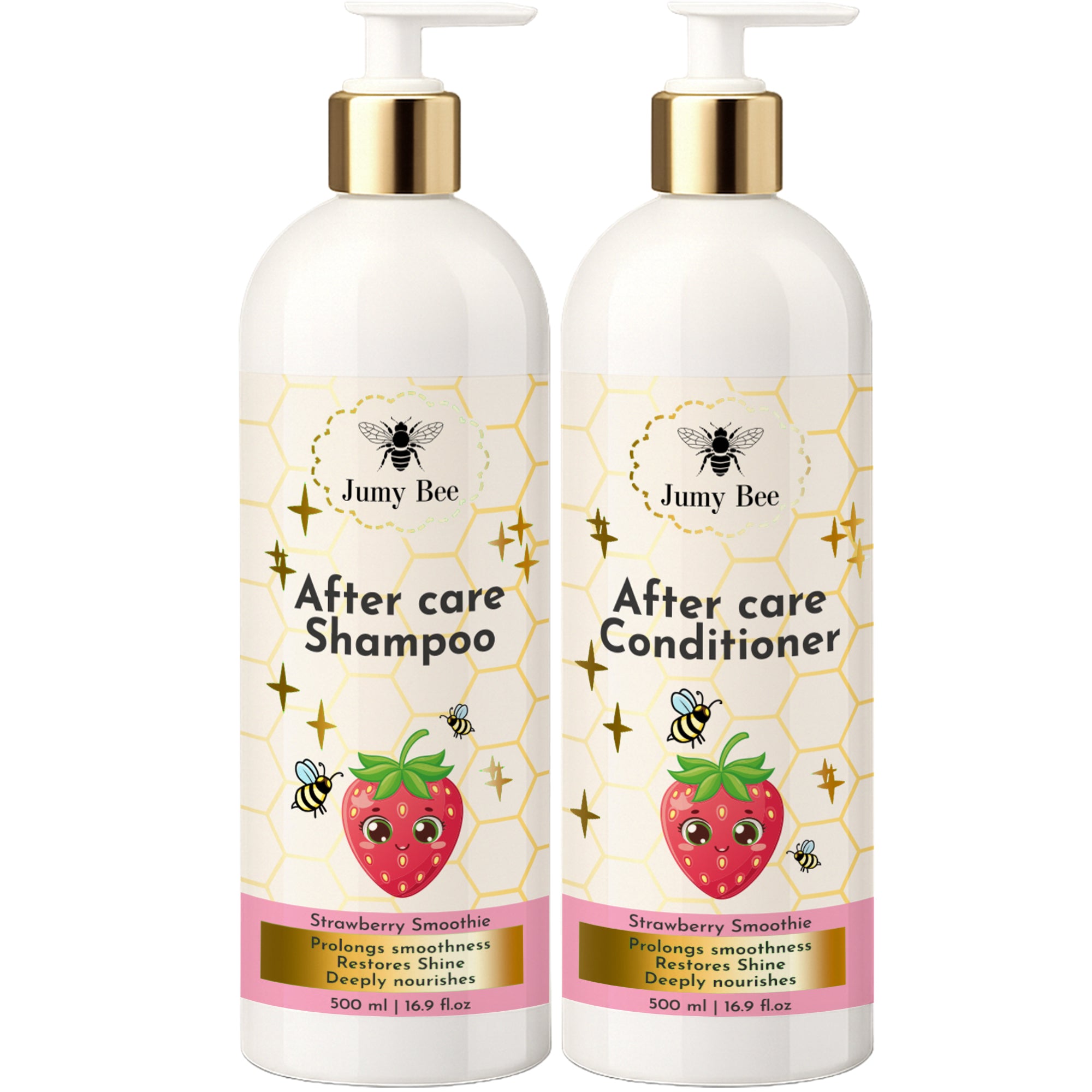 Anti-Frizz Shampoo & Conditioner Set – Keratin After Care | Jumy