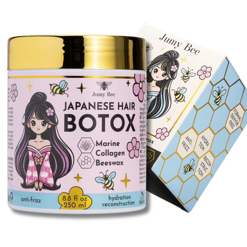 Japanese Botox Keratin Hair Mask – Deep Repair & Anti-Frizz Treatment (8.4 fl oz / 250 ml)